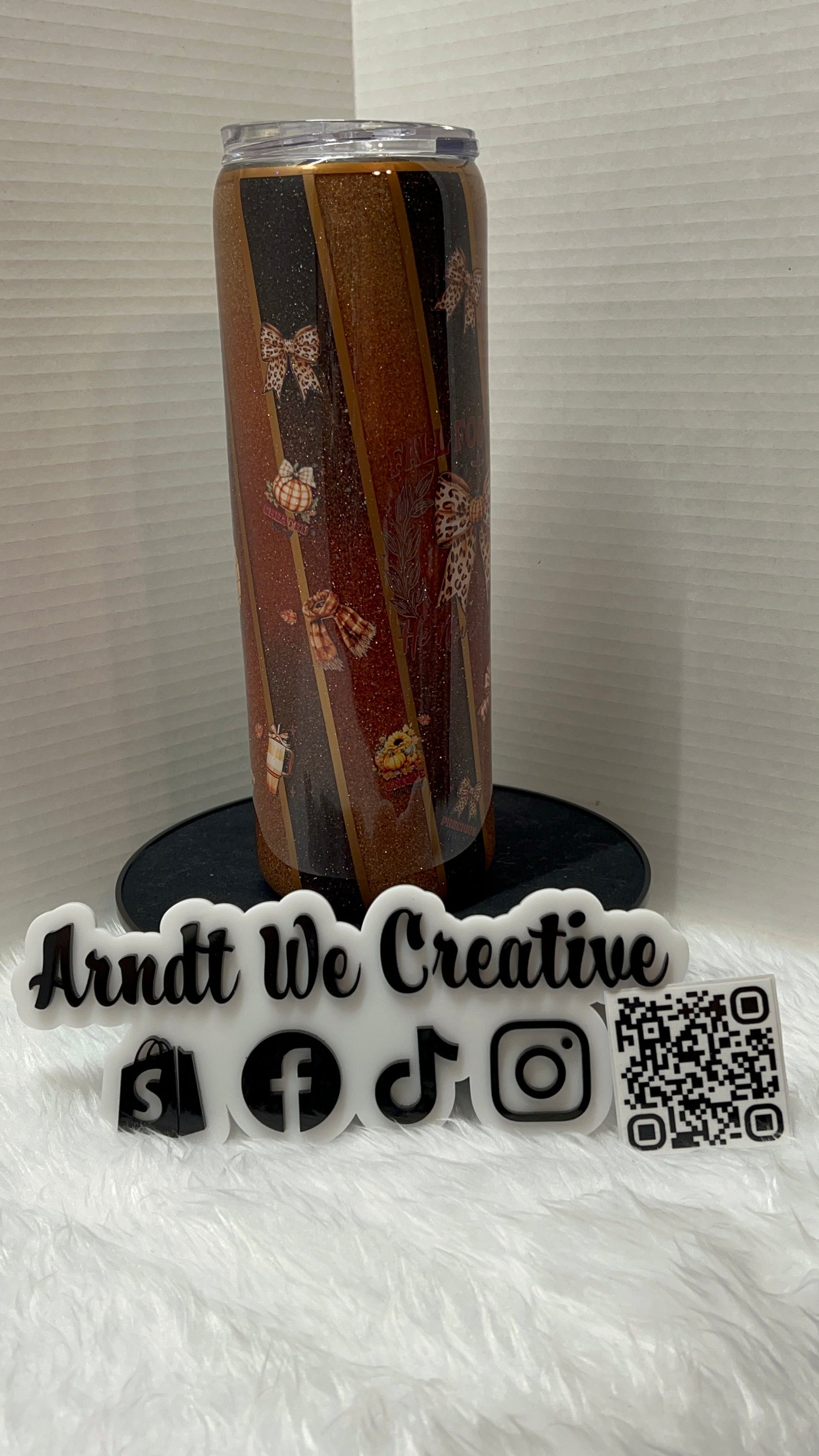 Ready to Ship - 30oz Skinny Tumbler (Double Ombre God is Good)