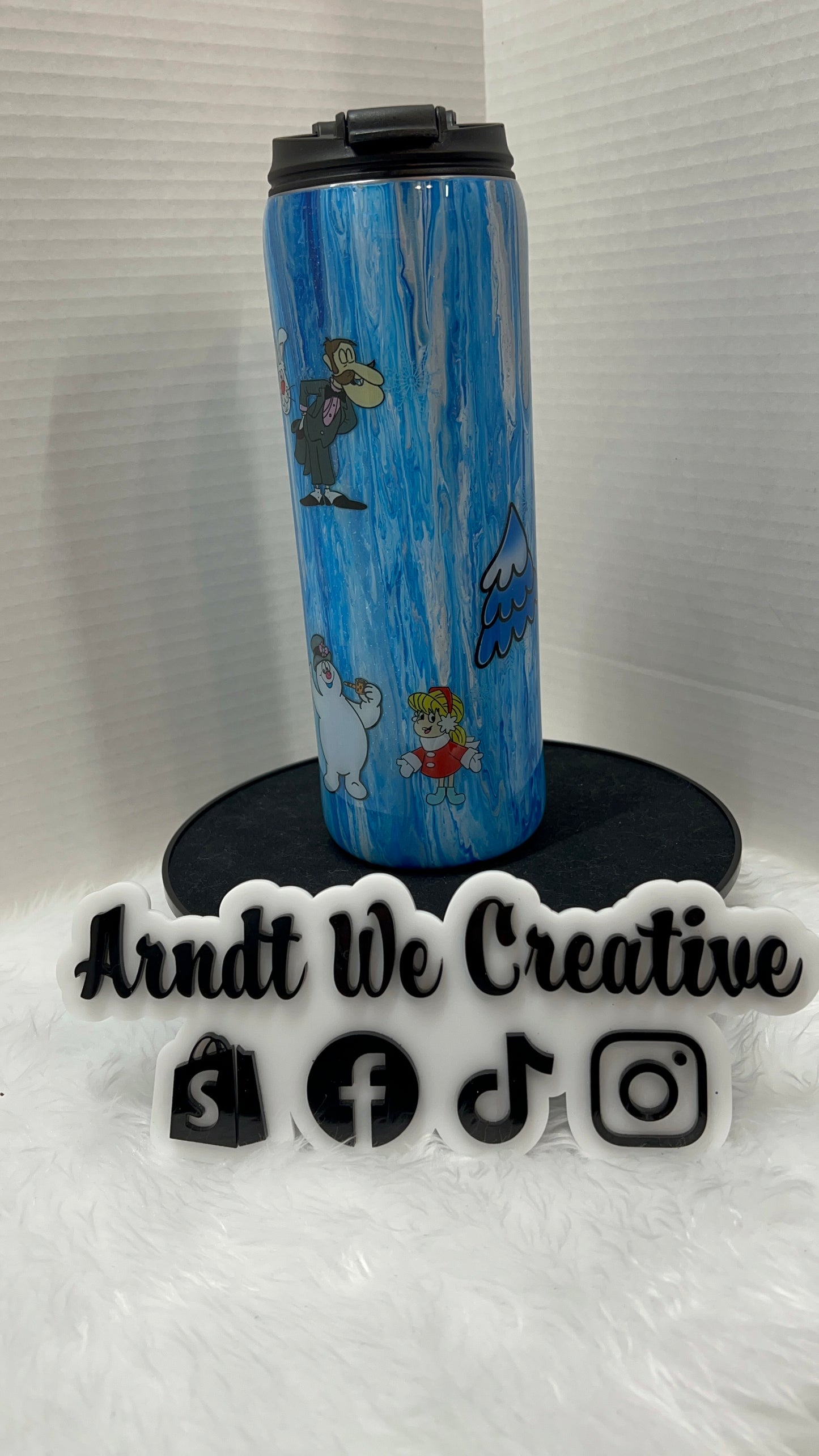 Ready to Ship - 18oz Tumbler (Snowman)