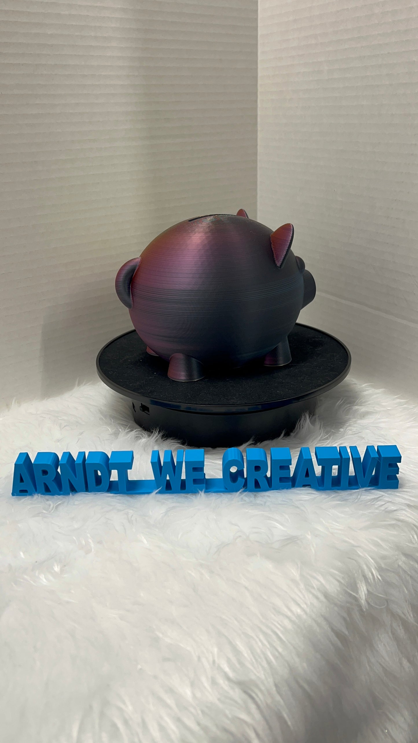 3D Printed Piggy Bank