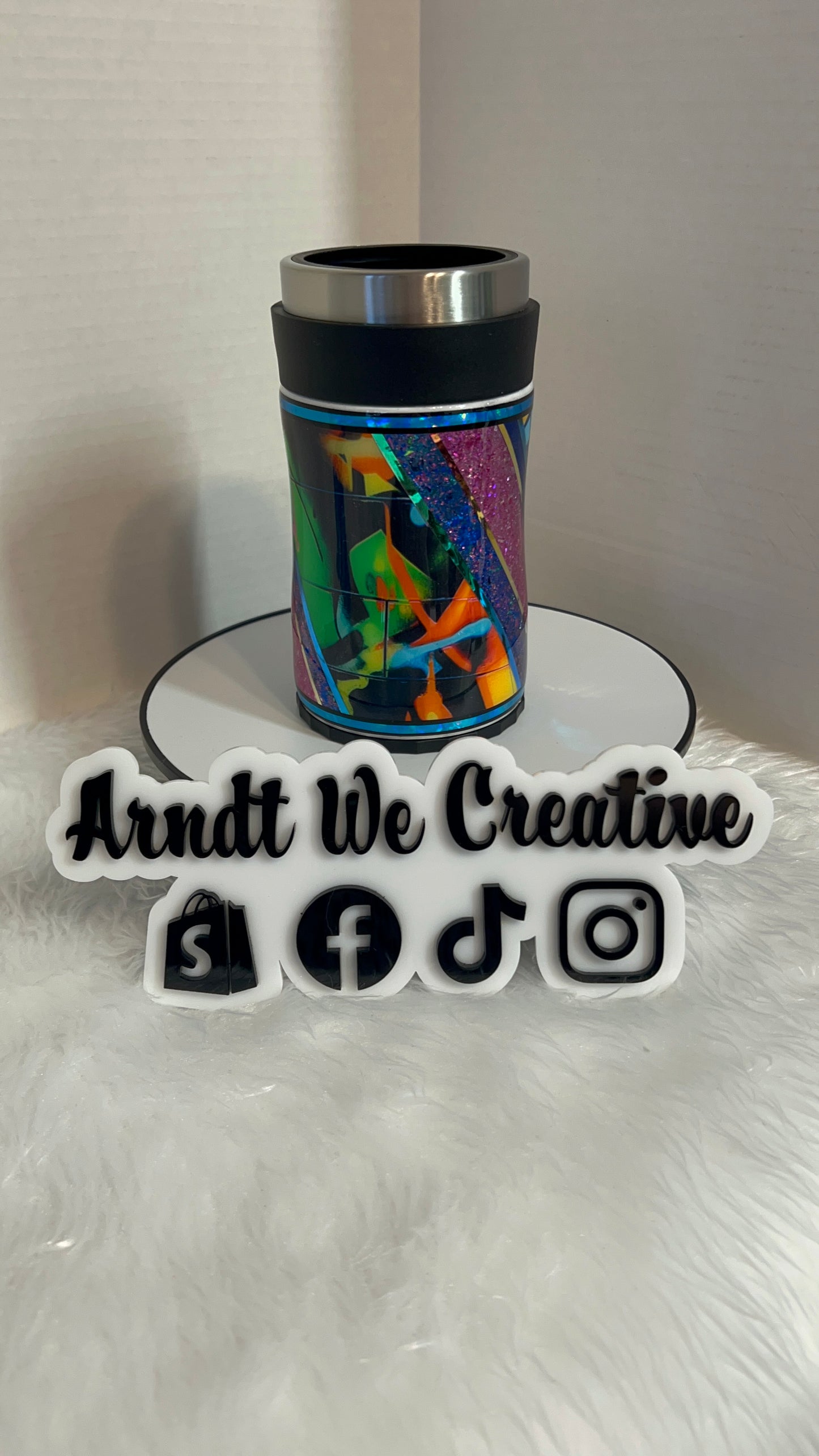 Ready to Ship - 12oz Hoggie Can Chiller (Mixed Media)