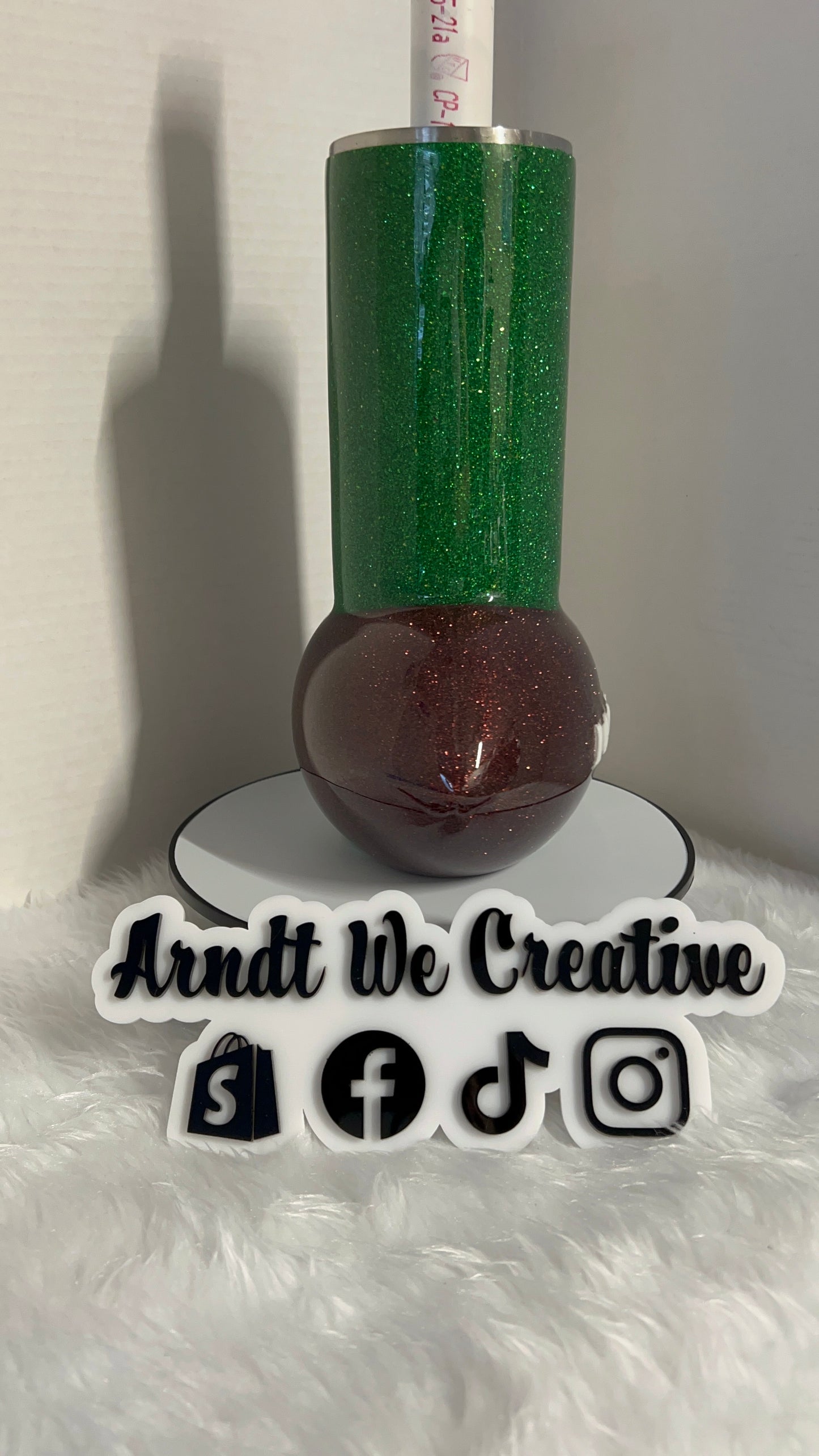 Ready to Personalize - 30oz Skinny Tumbler (Personalize Your Football Tumbler)