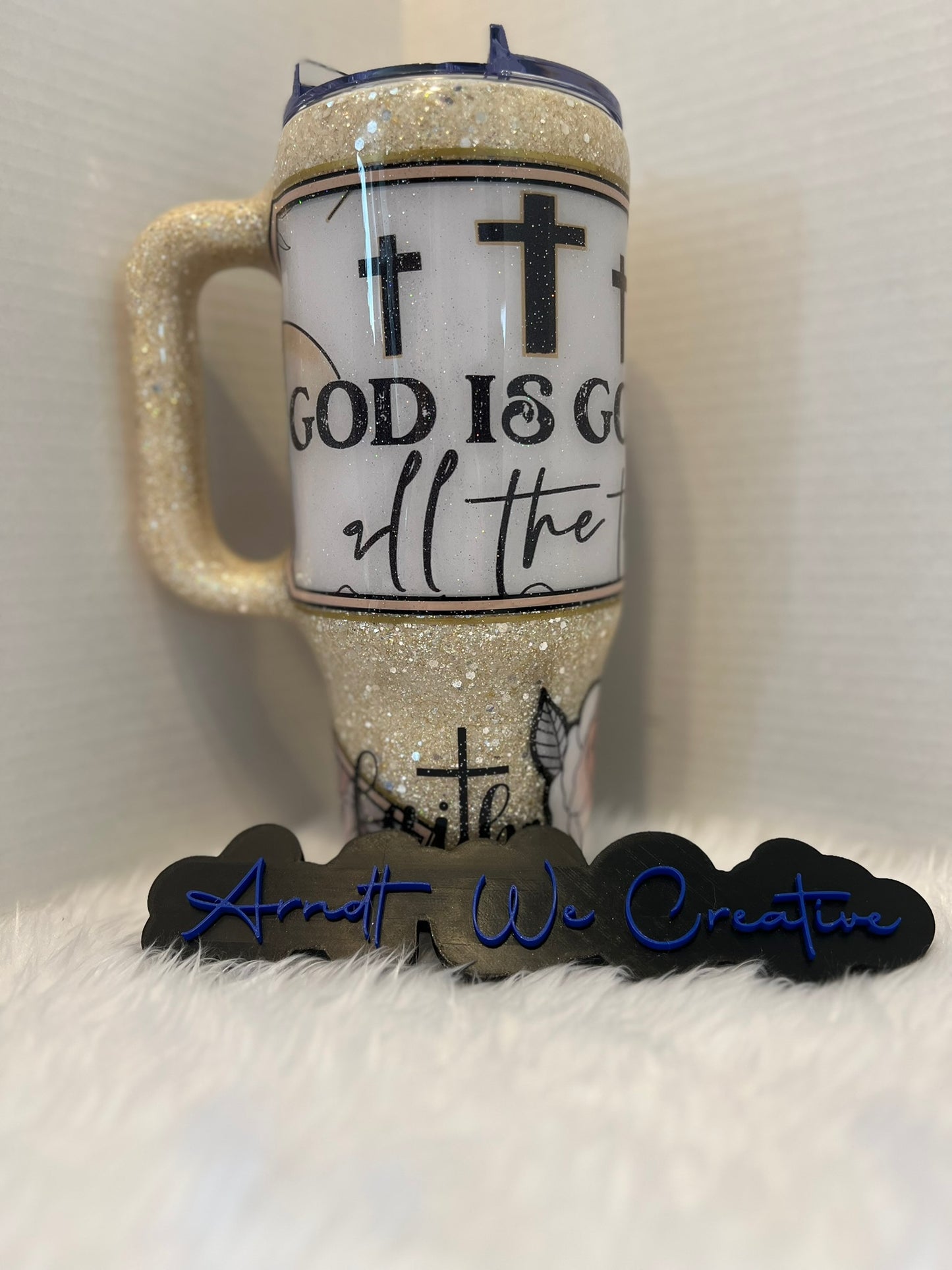 Ready to Ship - 40oz Handle Tumbler (Patriotic)