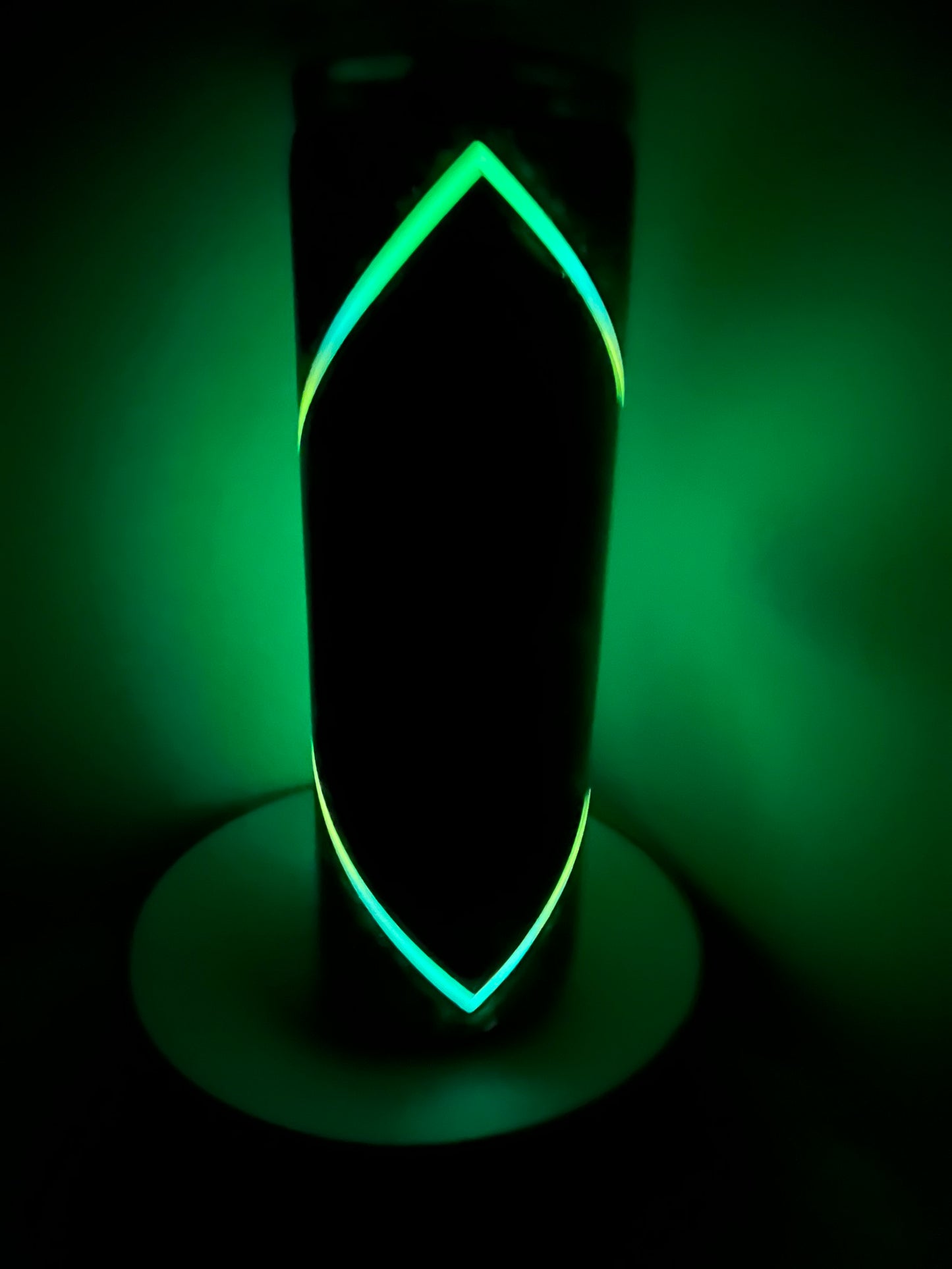 Ready to Ship - 30oz Skinny Tumbler (Octopus, glow lines)