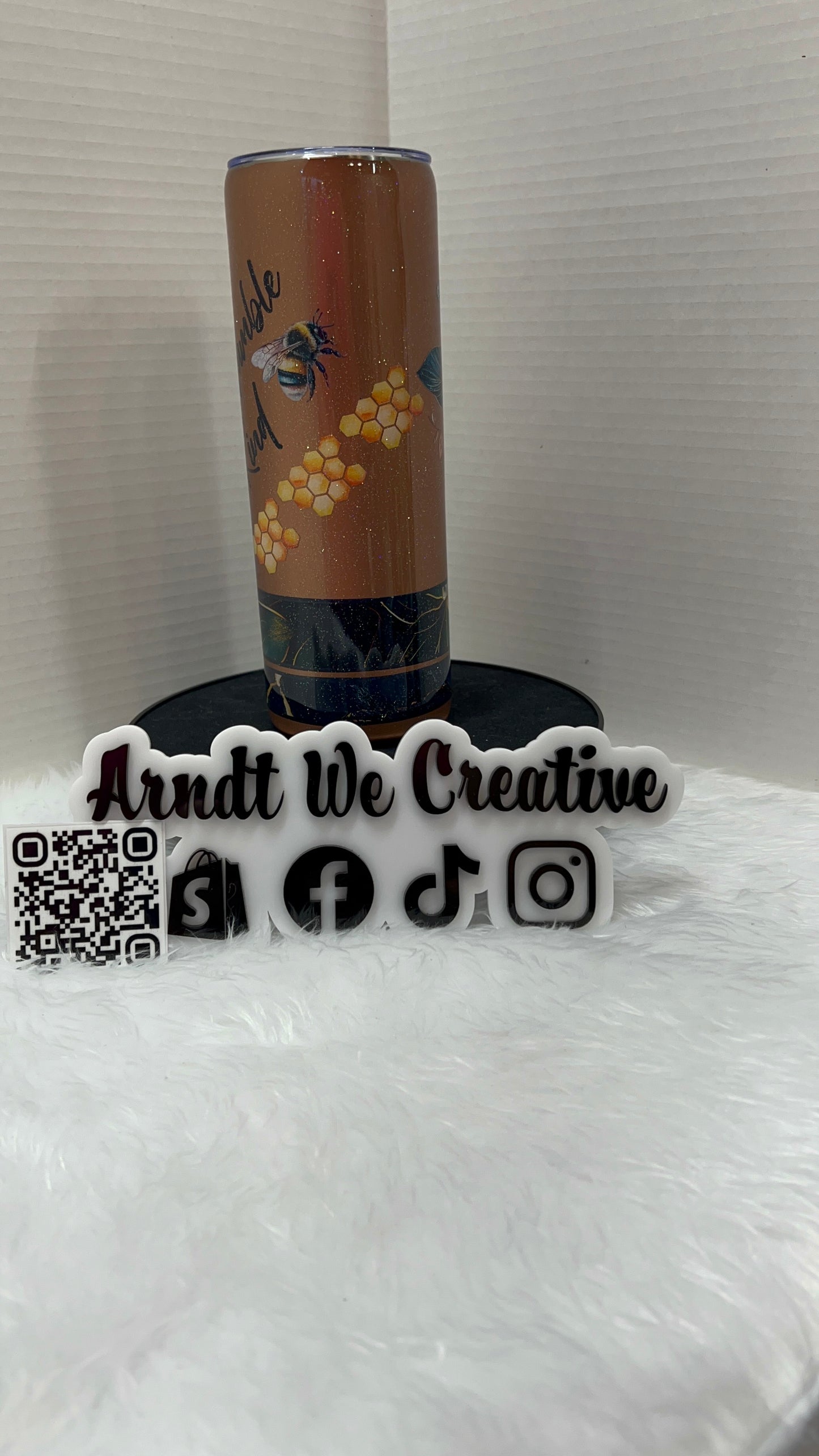 Ready to Ship - 20oz Skinny Tumbler (stay humble)