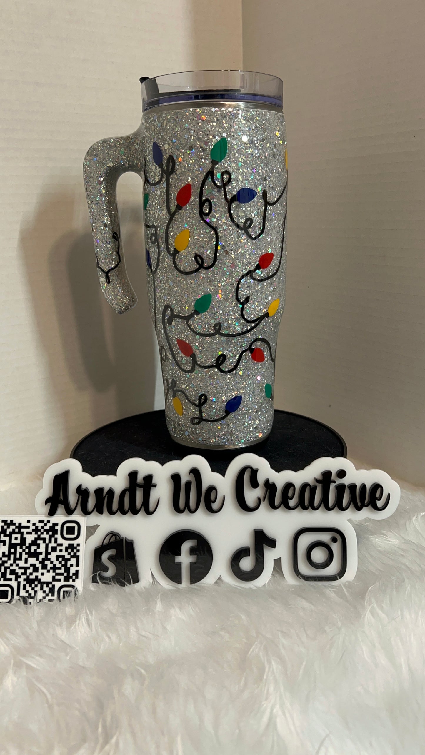 Ready to Ship - 30oz Grippy Tumbler with lights