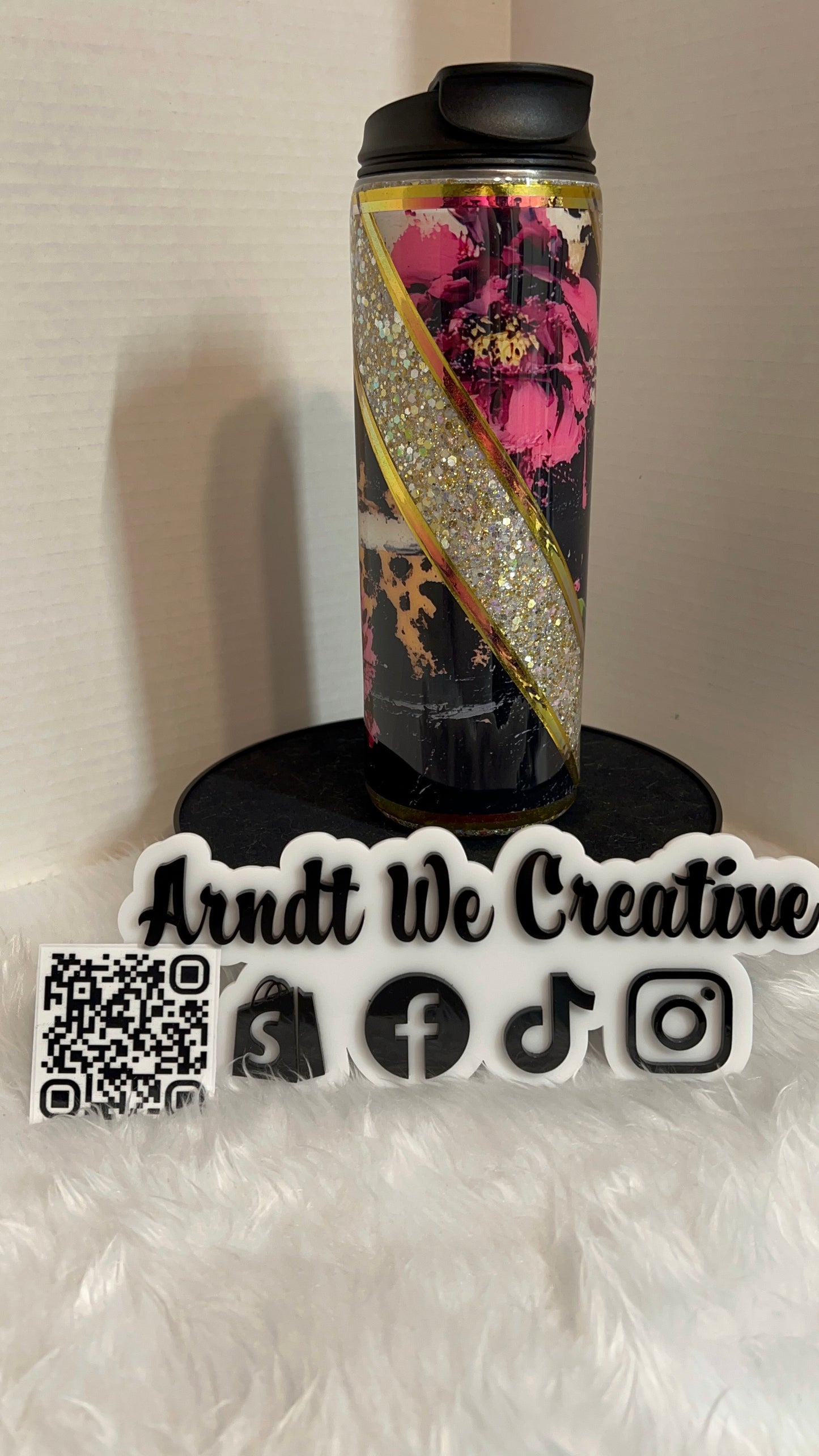 Ready to Ship - 18oz Tumbler (Multimedia Gold)