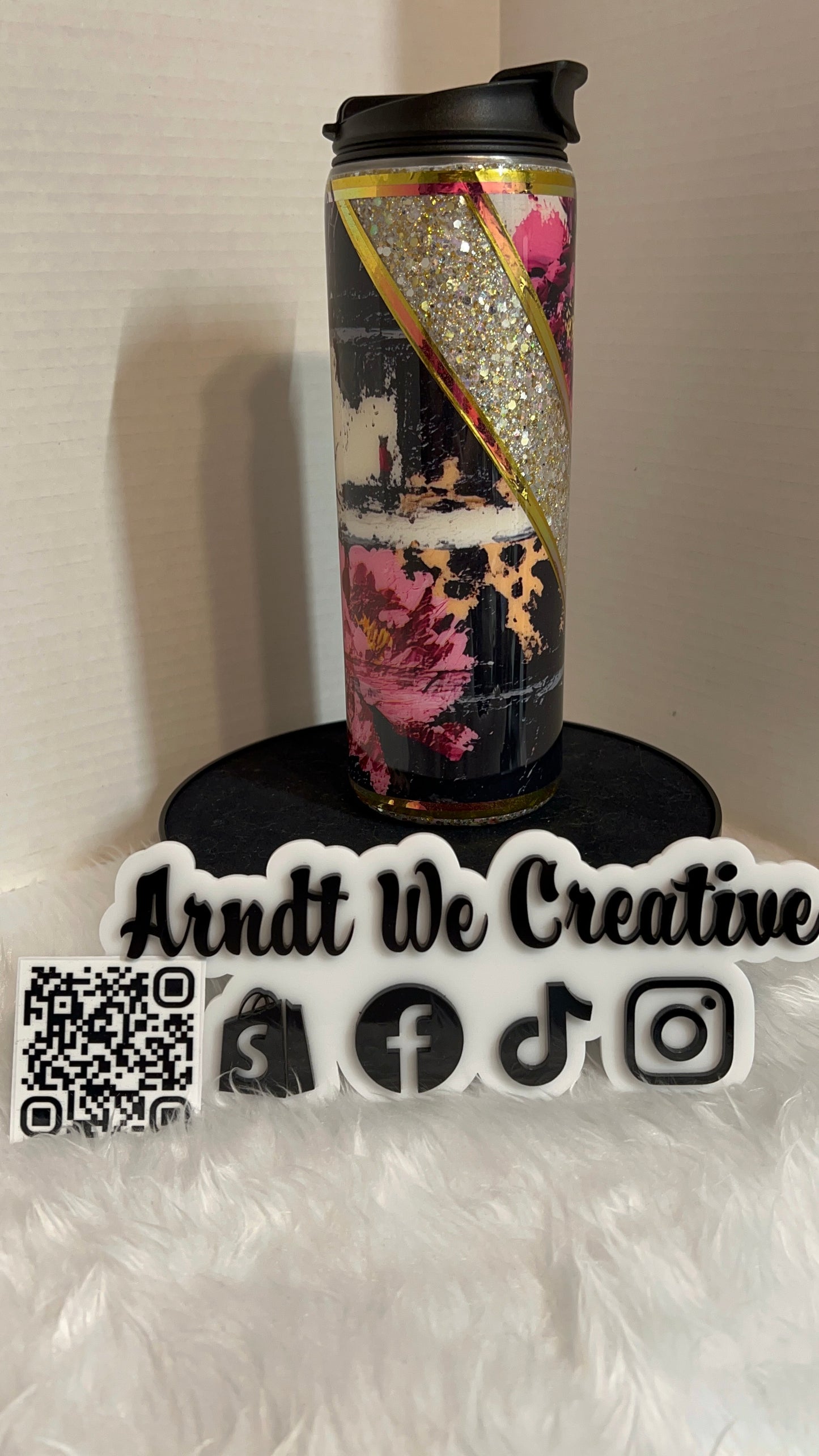 Ready to Ship - 18oz Tumbler (Multimedia Gold)