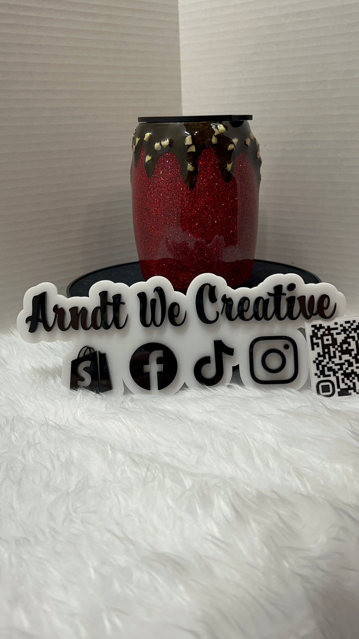 Ready to Ship - 14oz Coffee Mug (Red Apple)