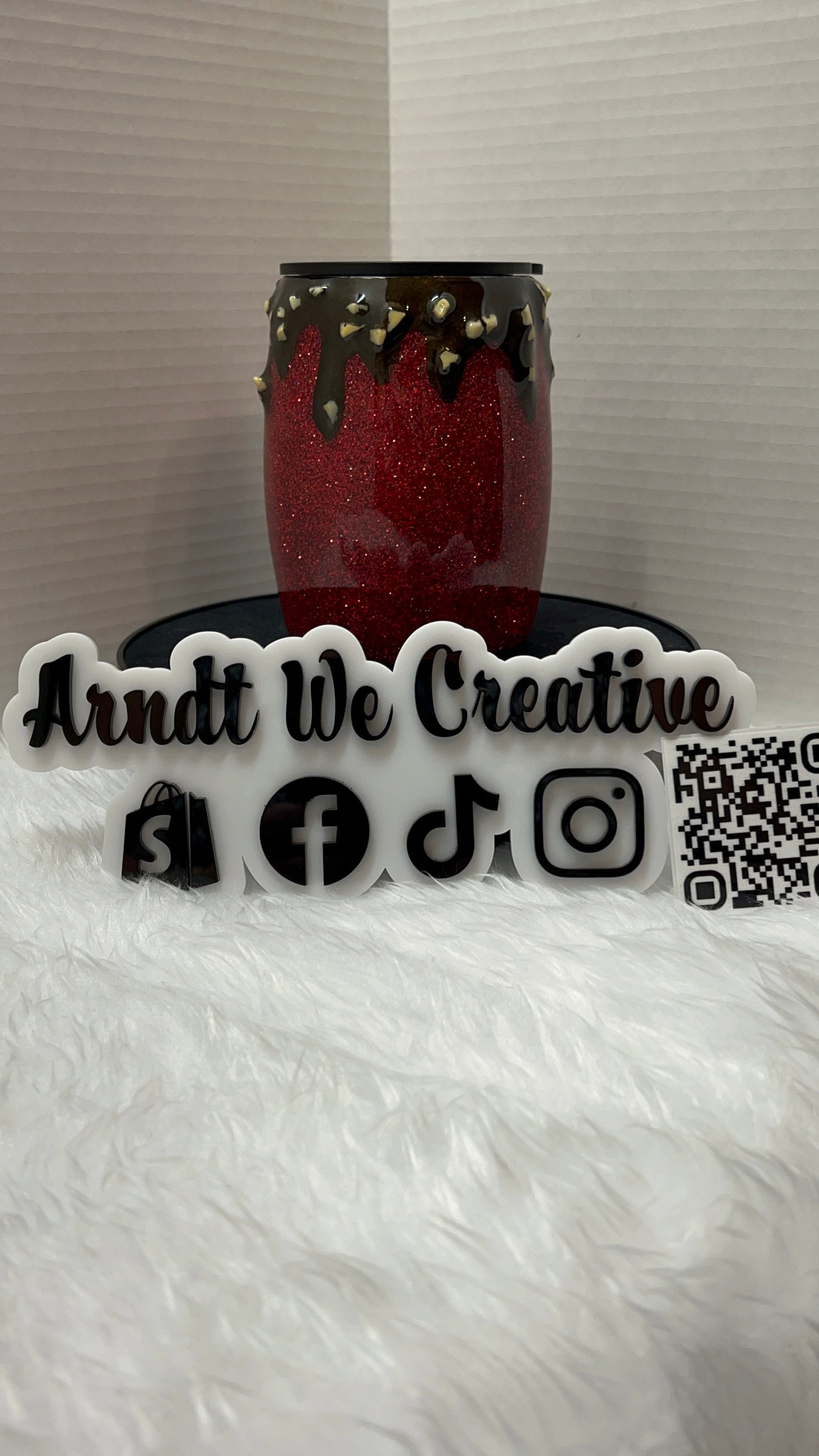 Ready to Ship - 14oz Coffee Mug (Red Apple)