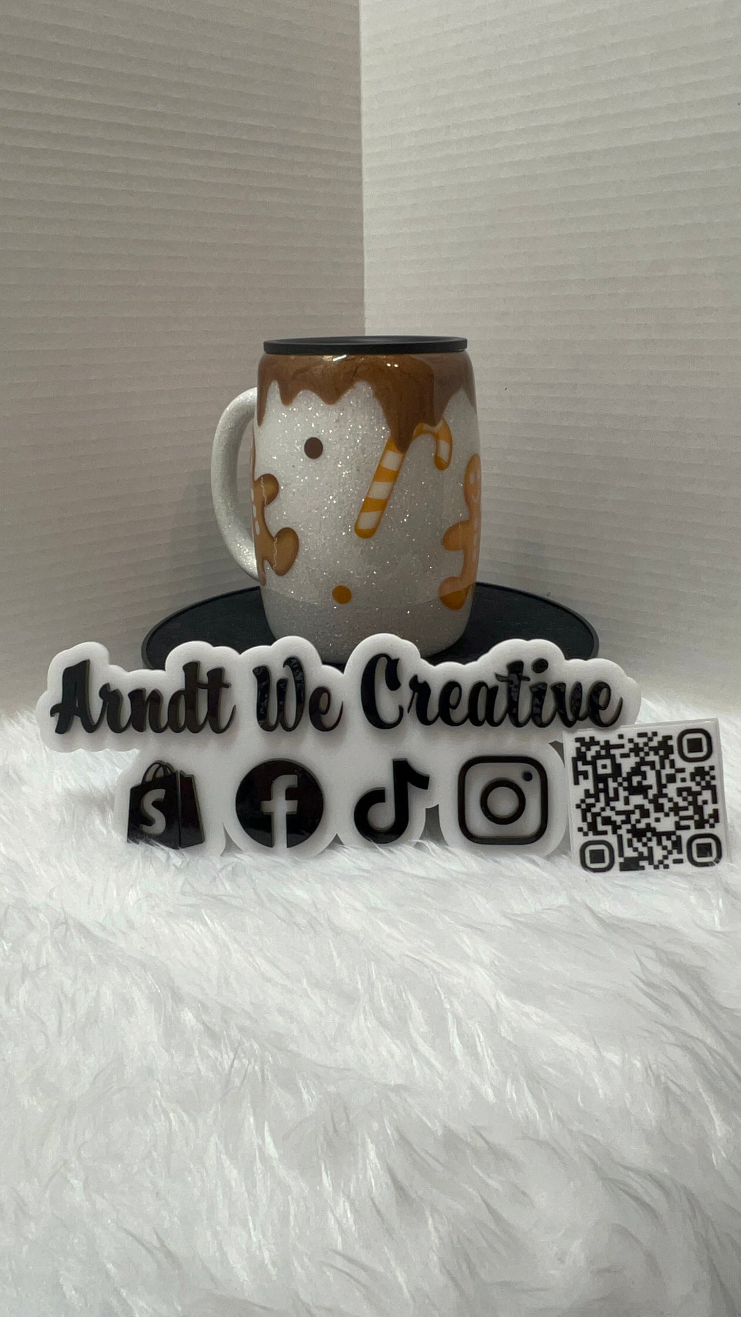 Ready to Ship - 14oz Coffee Mug (Gingerbread man)