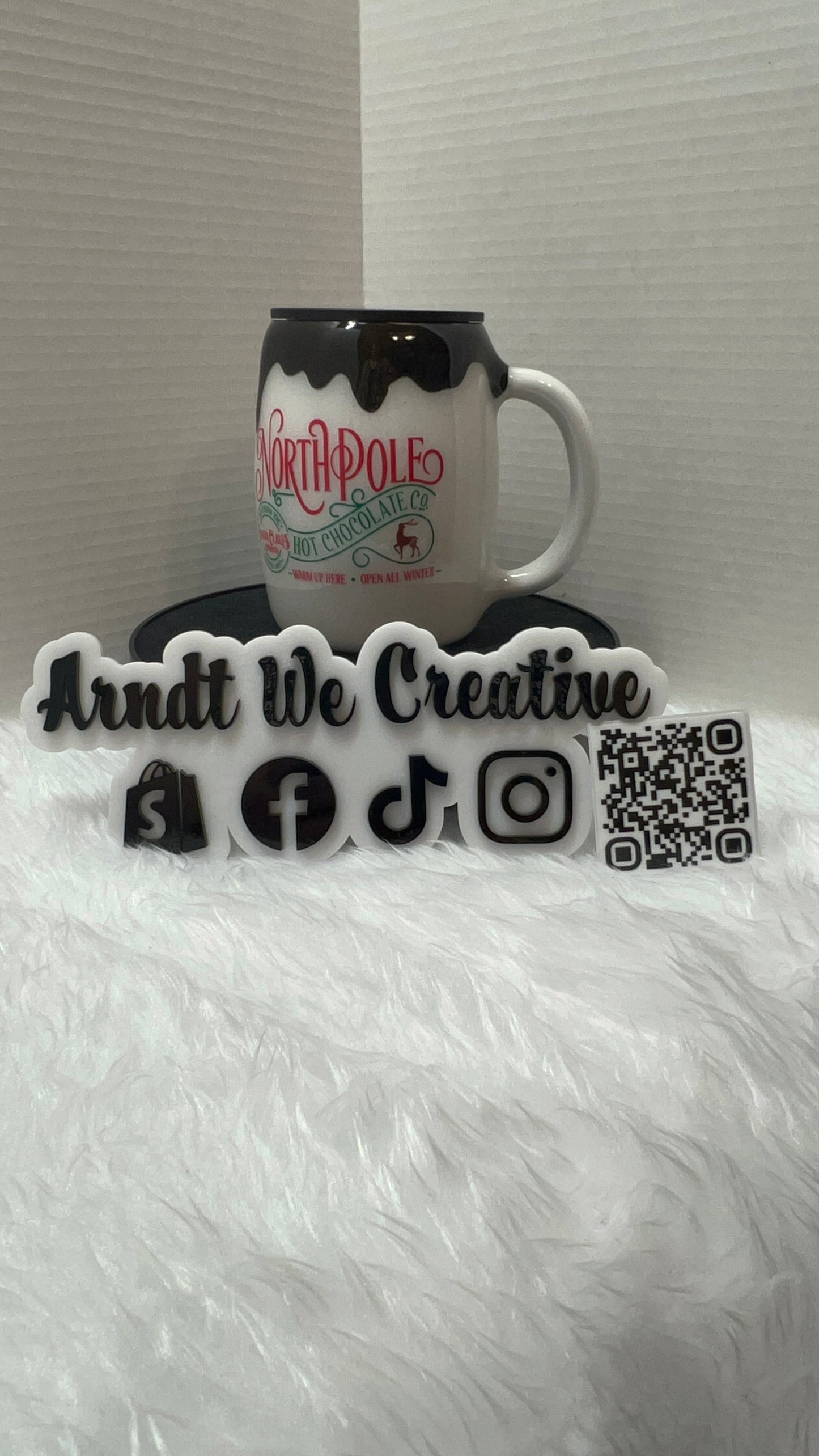 Ready to Ship - 14oz Coffee Mug (North Pole)