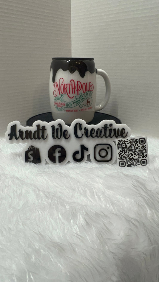 Ready to Ship - 14oz Coffee Mug (North Pole)