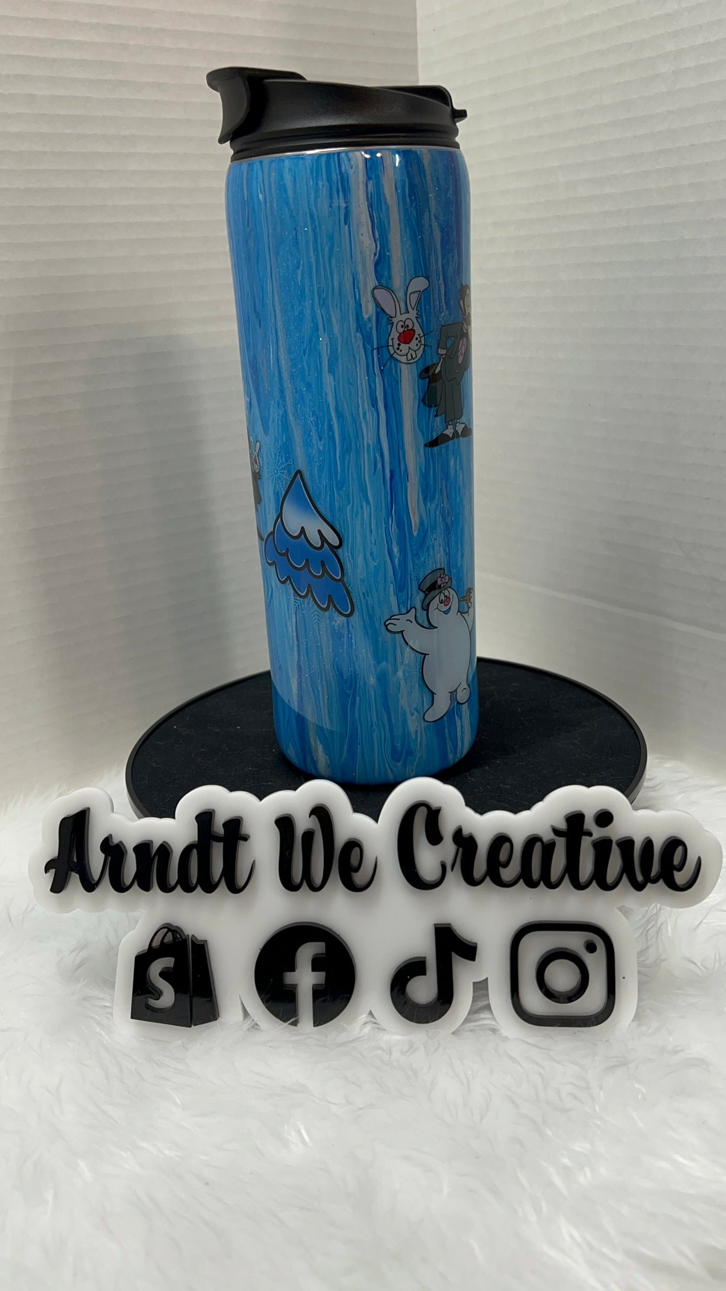 Ready to Ship - 18oz Tumbler (Snowman)