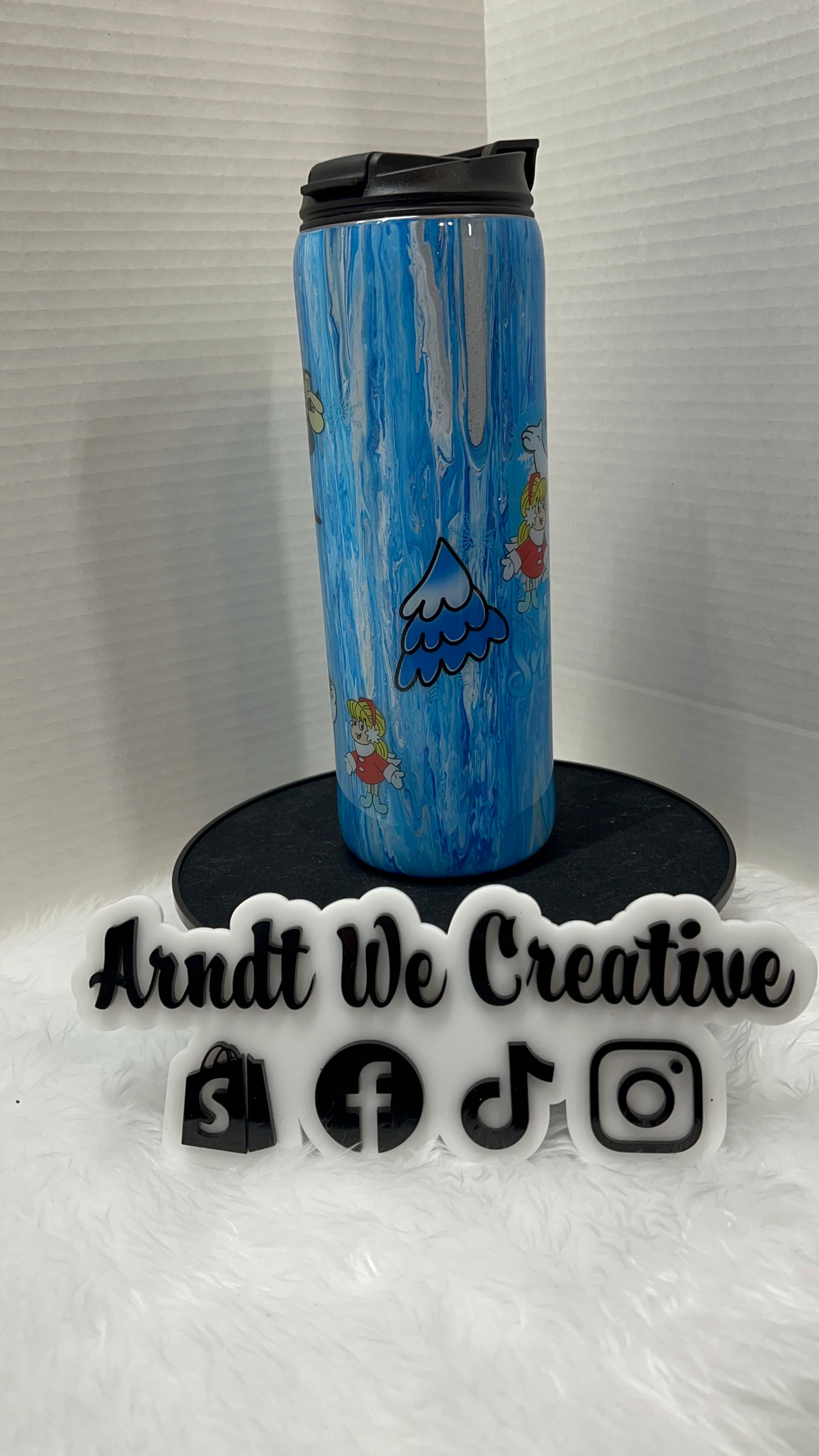 Ready to Ship - 18oz Tumbler (Snowman)