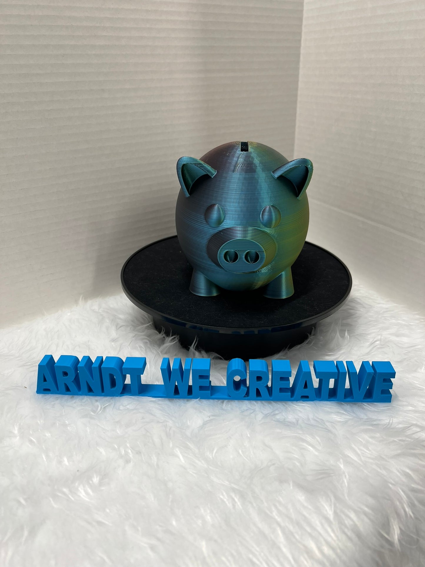 3D Printed Piggy Bank
