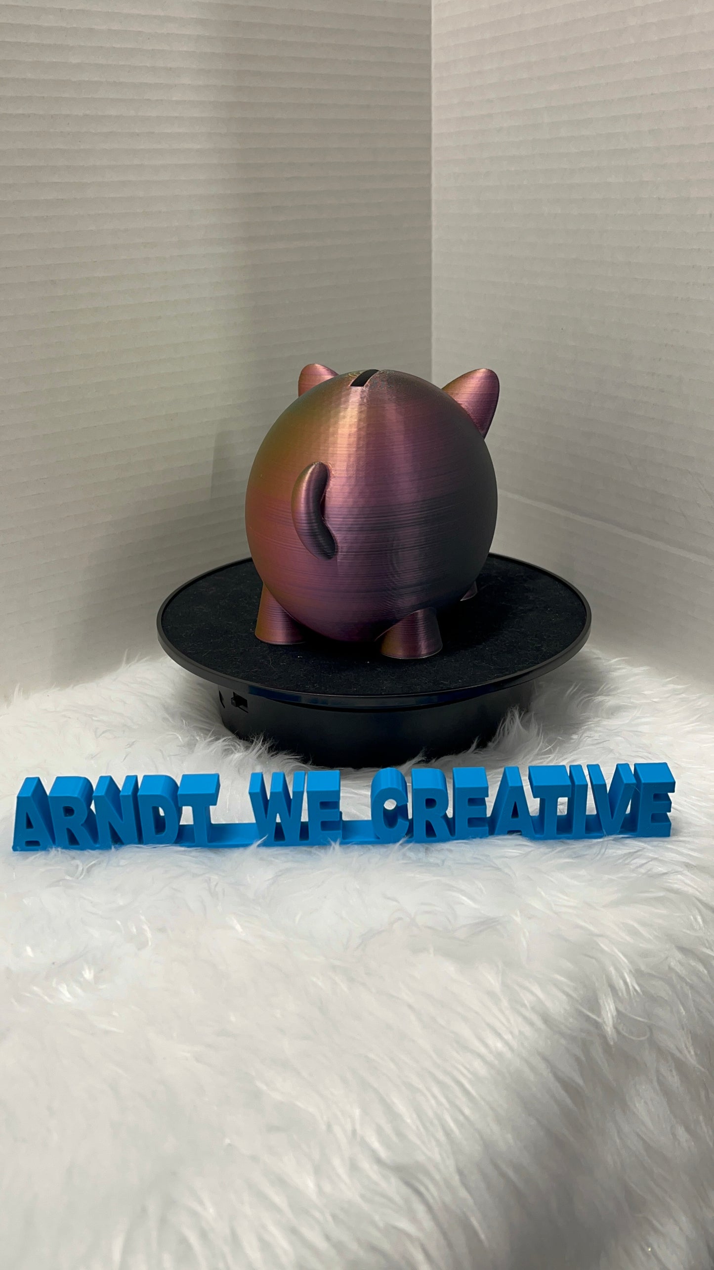 3D Printed Piggy Bank