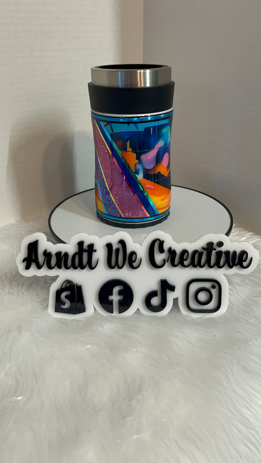 Ready to Ship - 12oz Hoggie Can Chiller (Mixed Media)