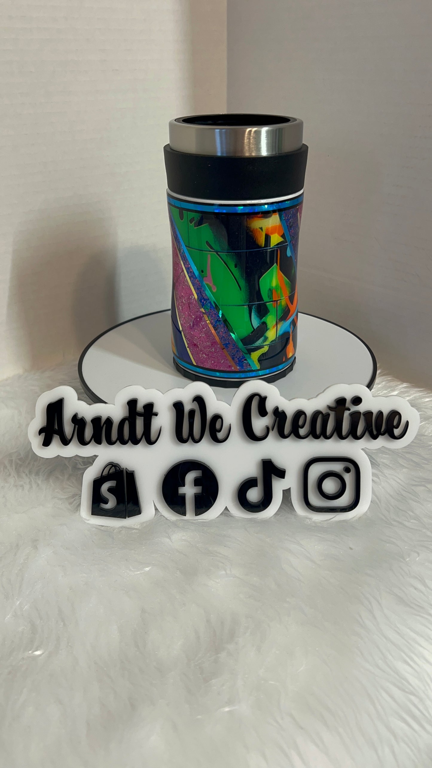 Ready to Ship - 12oz Hoggie Can Chiller (Mixed Media)