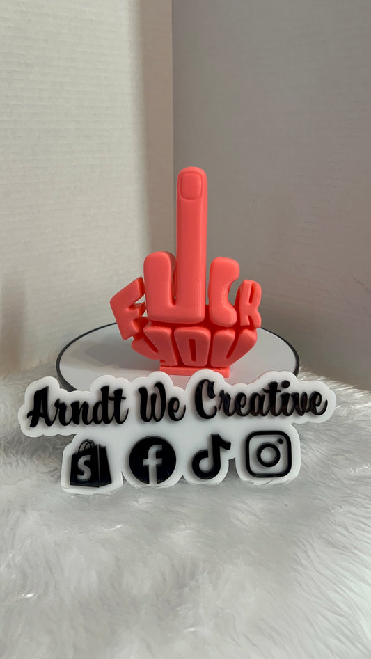 3D Prints - Phone Stand (F**k You)