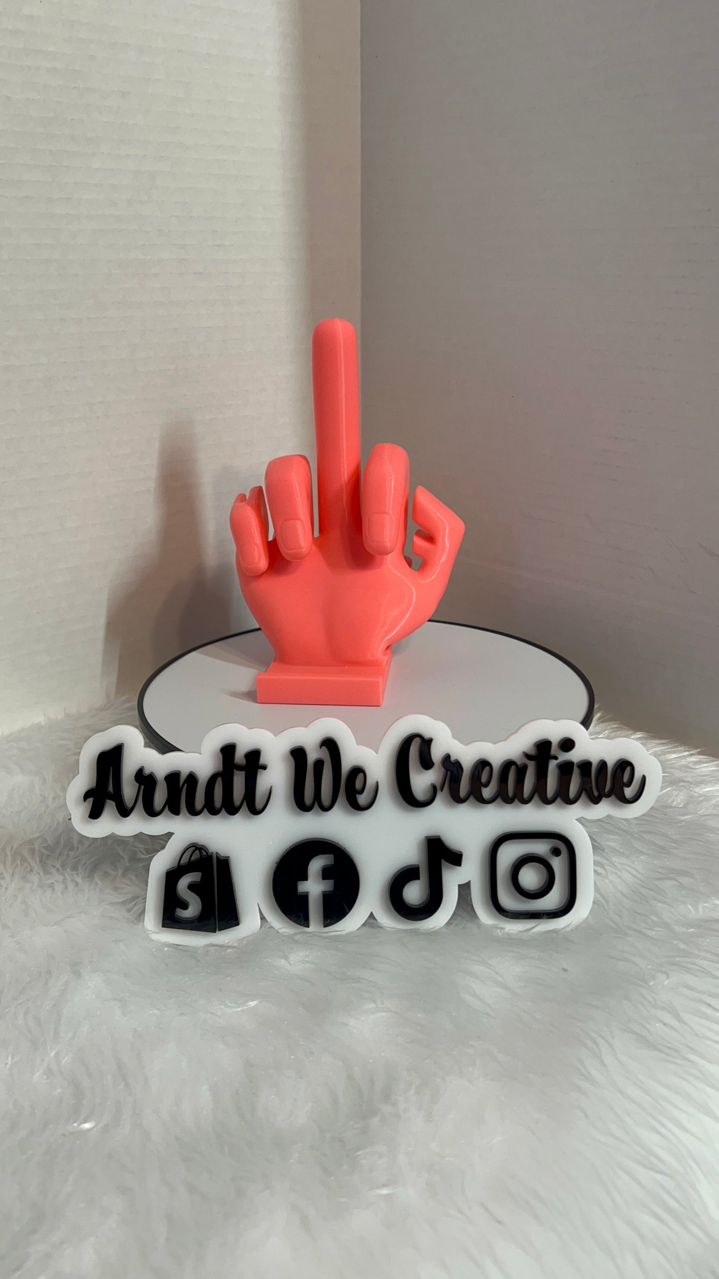 3D Prints - Phone Stand (F**k You)