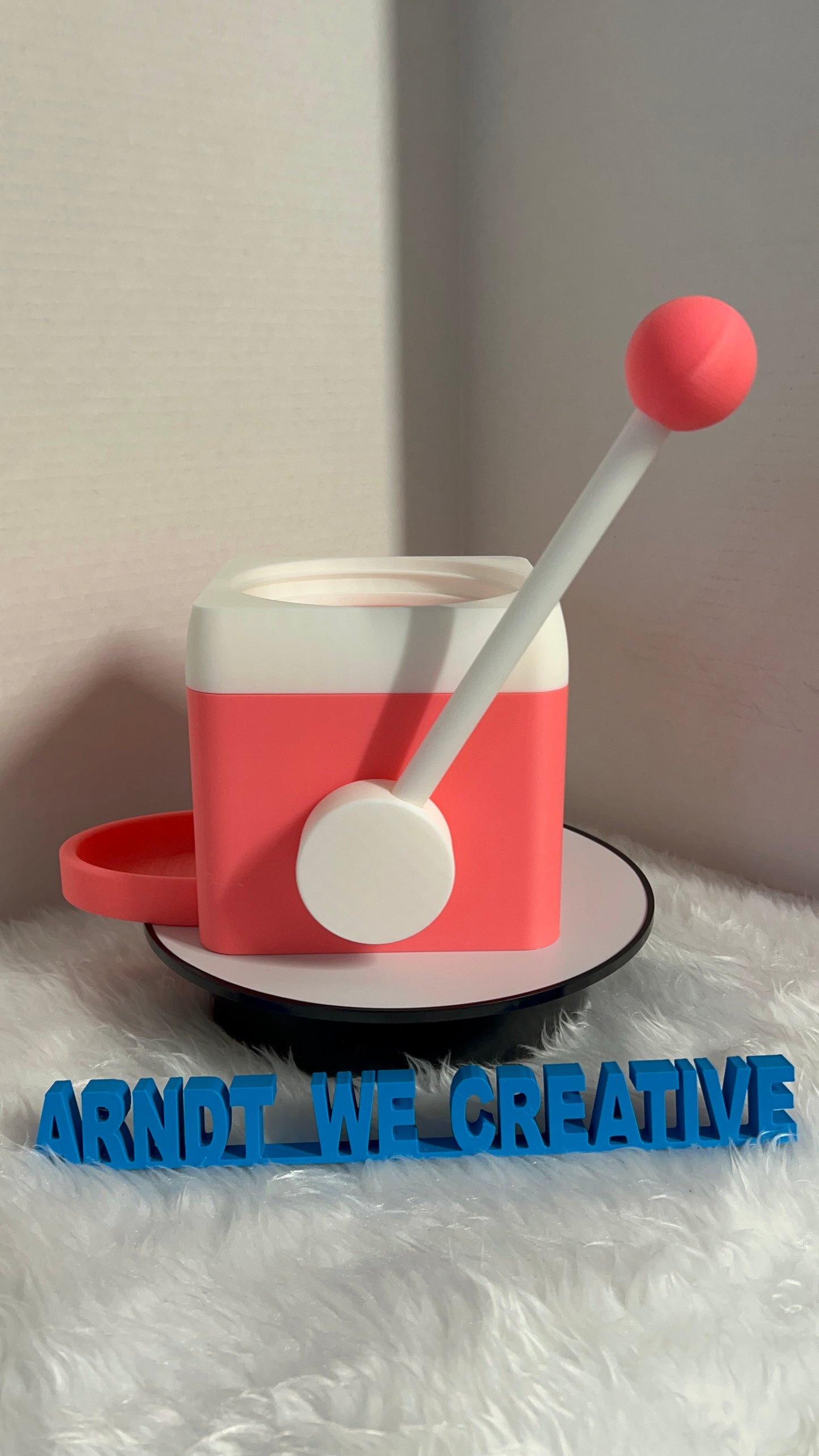 3D Printed Candy Machine (Breast Cancer Awareness)