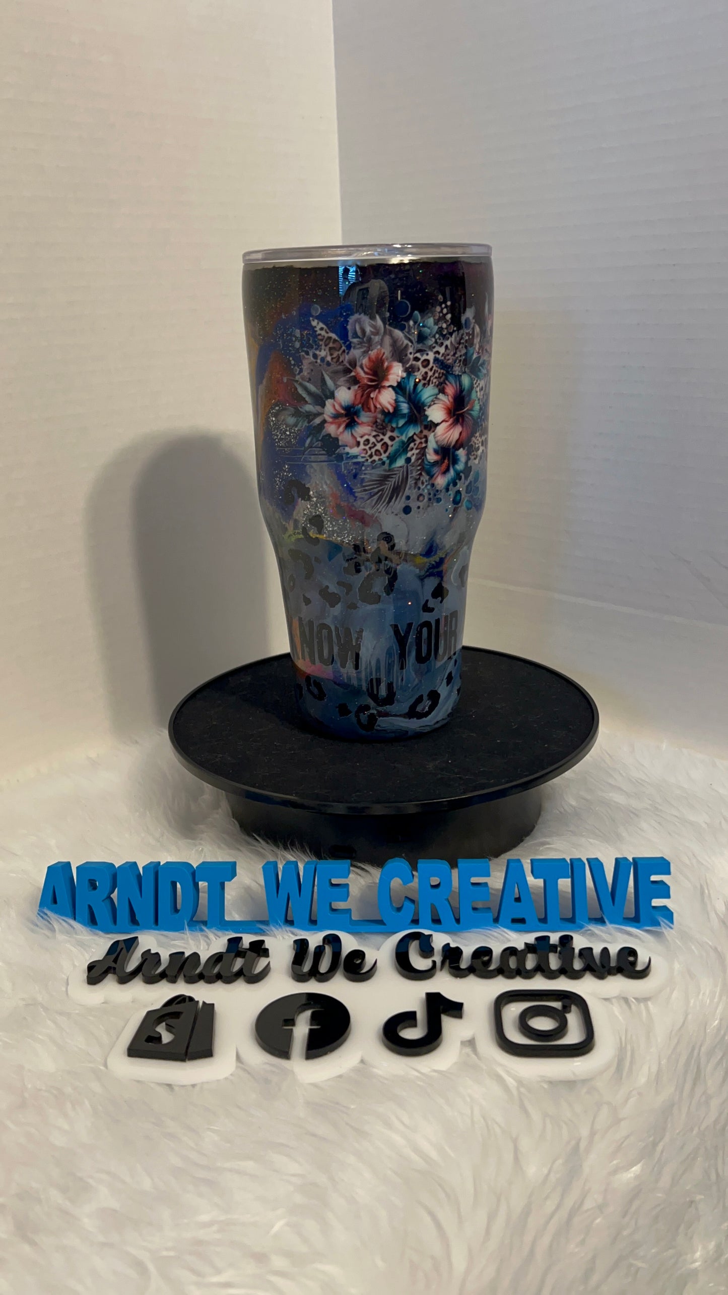 Ready to Ship - 30oz Modern Curve Tumbler (Know Your Worth)