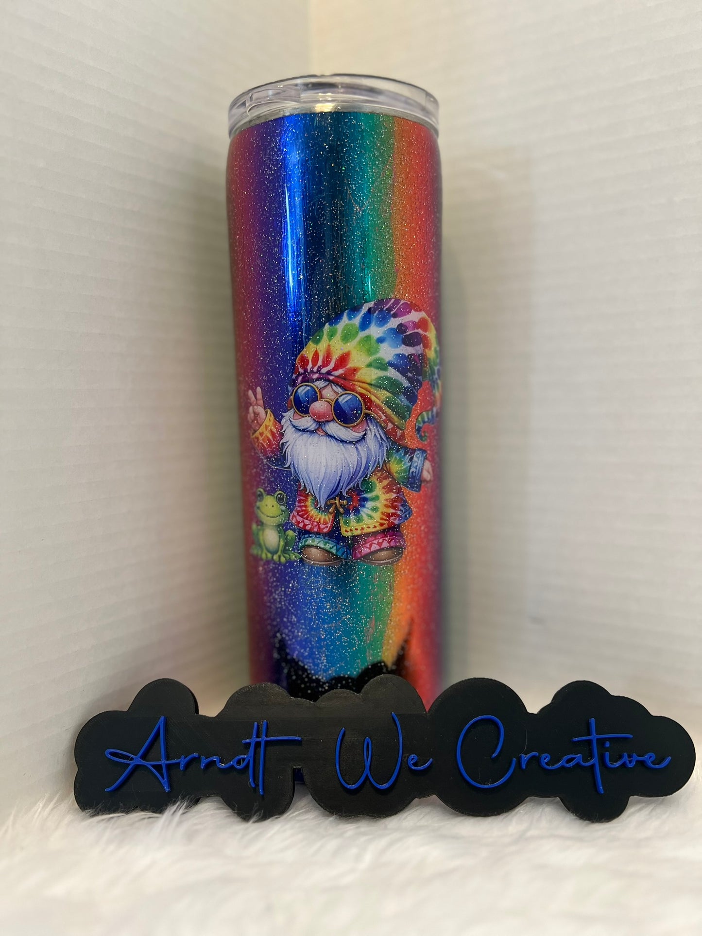 Ready to Ship - 30oz Skinny Tumbler (Groovy Gnome)