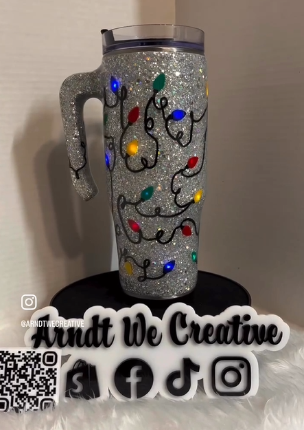 Ready to Ship - 30oz Grippy Tumbler with lights