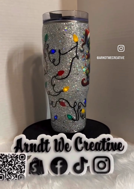 Ready to Ship - 30oz Grippy Tumbler with lights